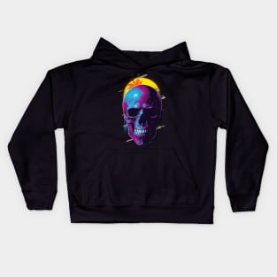 Skull retro Kids Hoodie